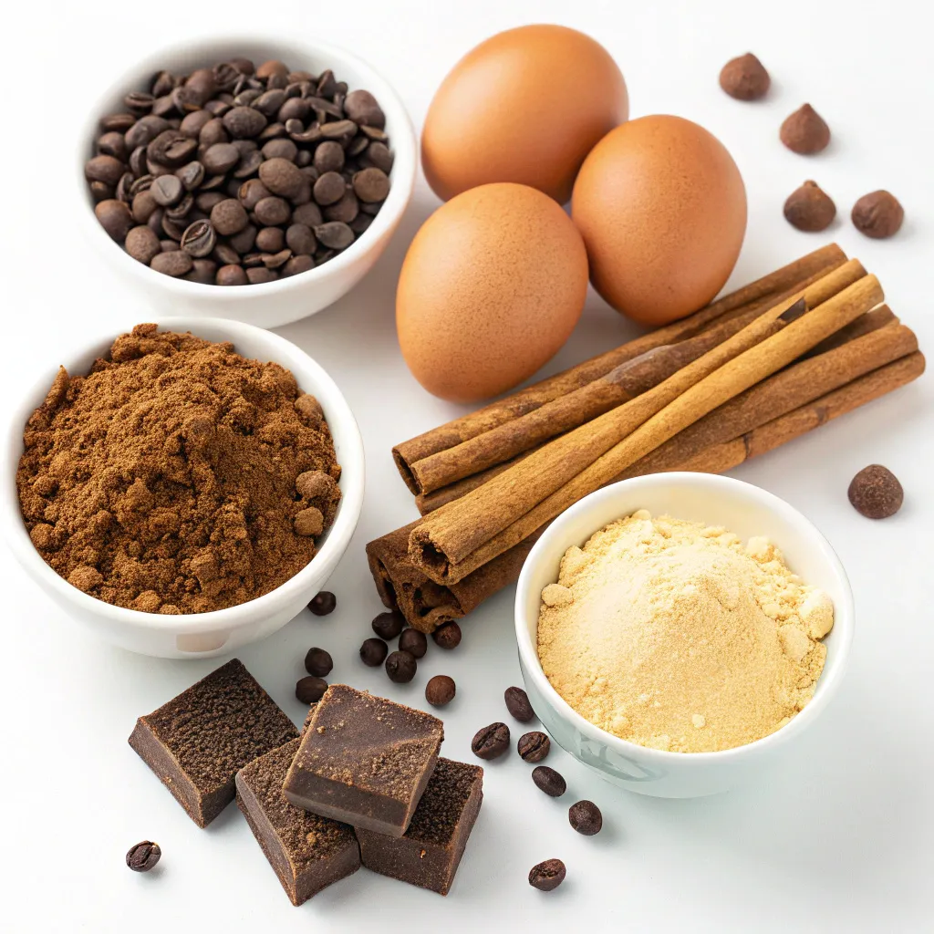 Flourless Cinnamon Hot Chocolate Cake