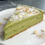 Flourless Matcha Coconut Cake
