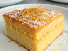 Flourless Orange Coconut Cake