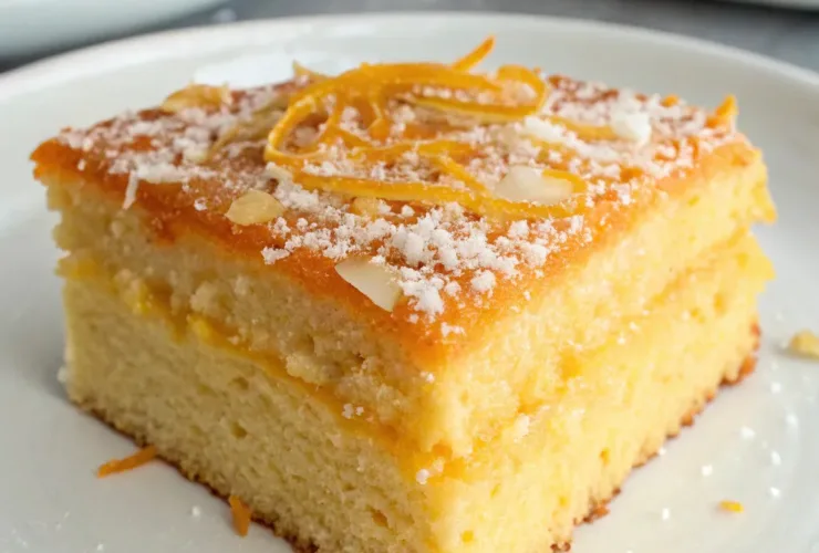 Flourless Orange Coconut Cake