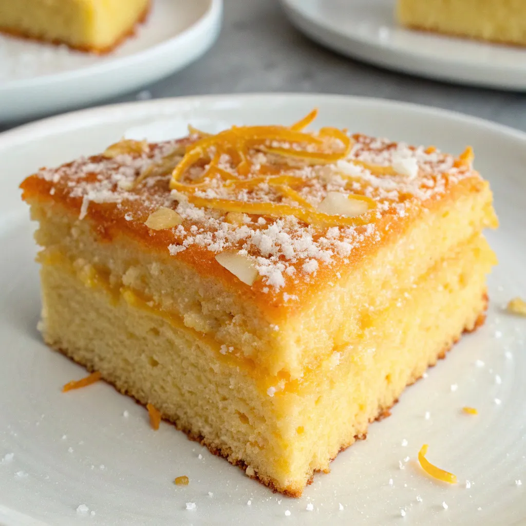 Flourless Orange Coconut Cake