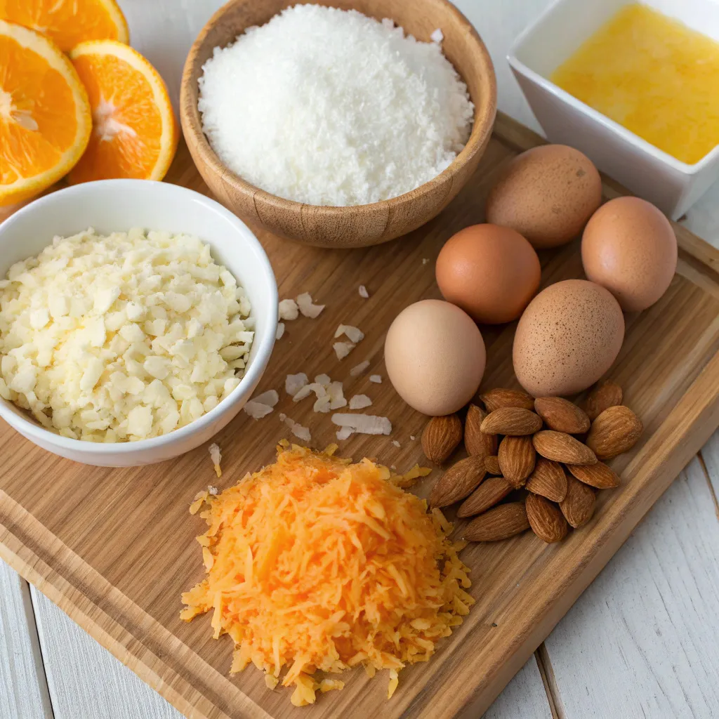 Flourless Orange Coconut Cake