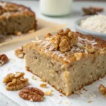 Flourless Walnut Coconut Cake