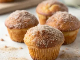 Fluffy Cinnamon Sugar Donut Muffins