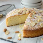 Fluffy Vanilla Almond Cake (No White Flour)