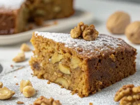 Ginger and Walnut Cake