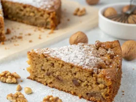 Greek Walnut Cake (No Flour)