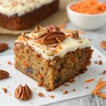 Ground Pecan Carrot Cake