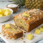 Hawaiian Banana Bread with Pineapple & Coconut Bliss