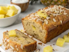 Hawaiian Banana Bread with Pineapple & Coconut Bliss