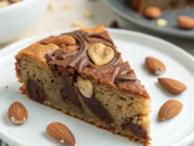 Healthy Almond and Chocolate Cake
