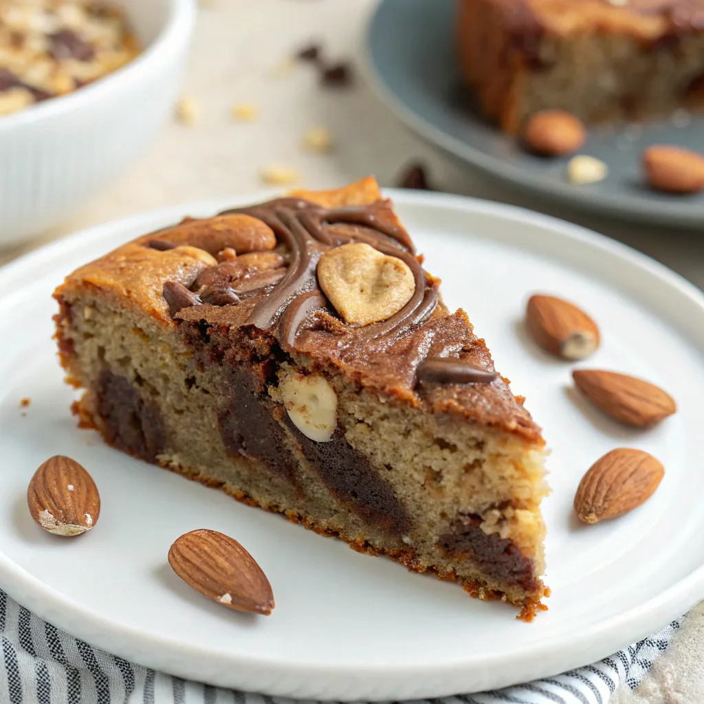 Healthy Almond and Chocolate Cake
