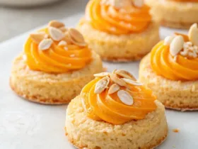 Italian Almond Biscuits with Orange Cream