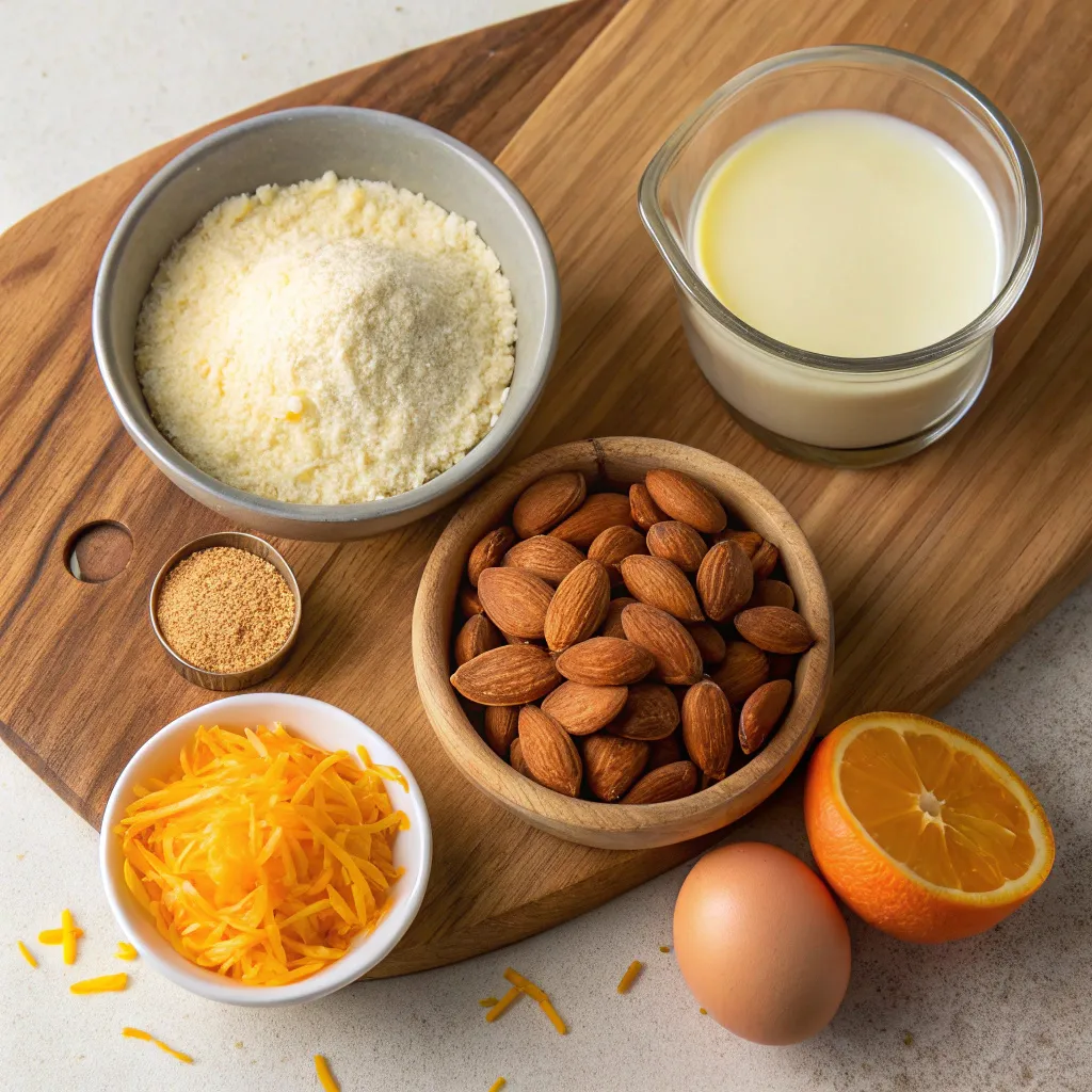 Italian Almond Biscuits with Orange Cream