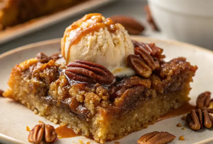 Joyful Pecan Pie Dump Cake