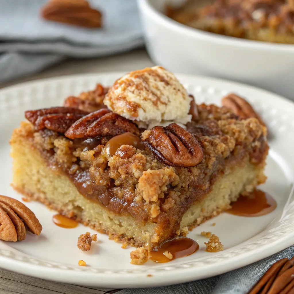 Joyful Pecan Pie Dump Cake