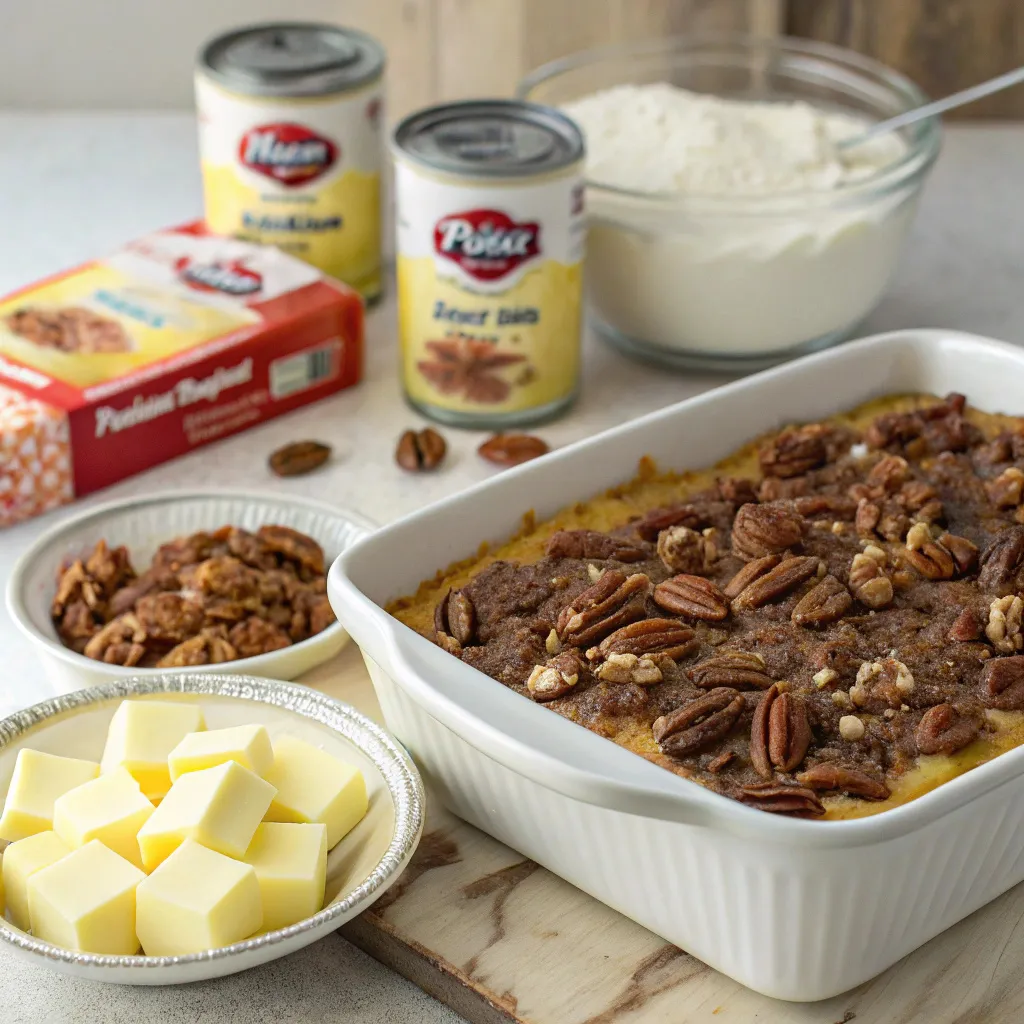 Joyful Pecan Pie Dump Cake