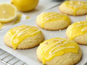 Lemon Cookies with Lemon Icing