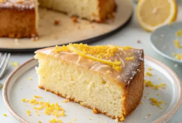 Lemon Yogurt Cake (No White Flour)