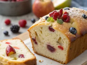 Light Fruit Cake Recipe