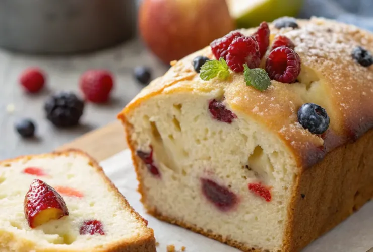 Light Fruit Cake Recipe
