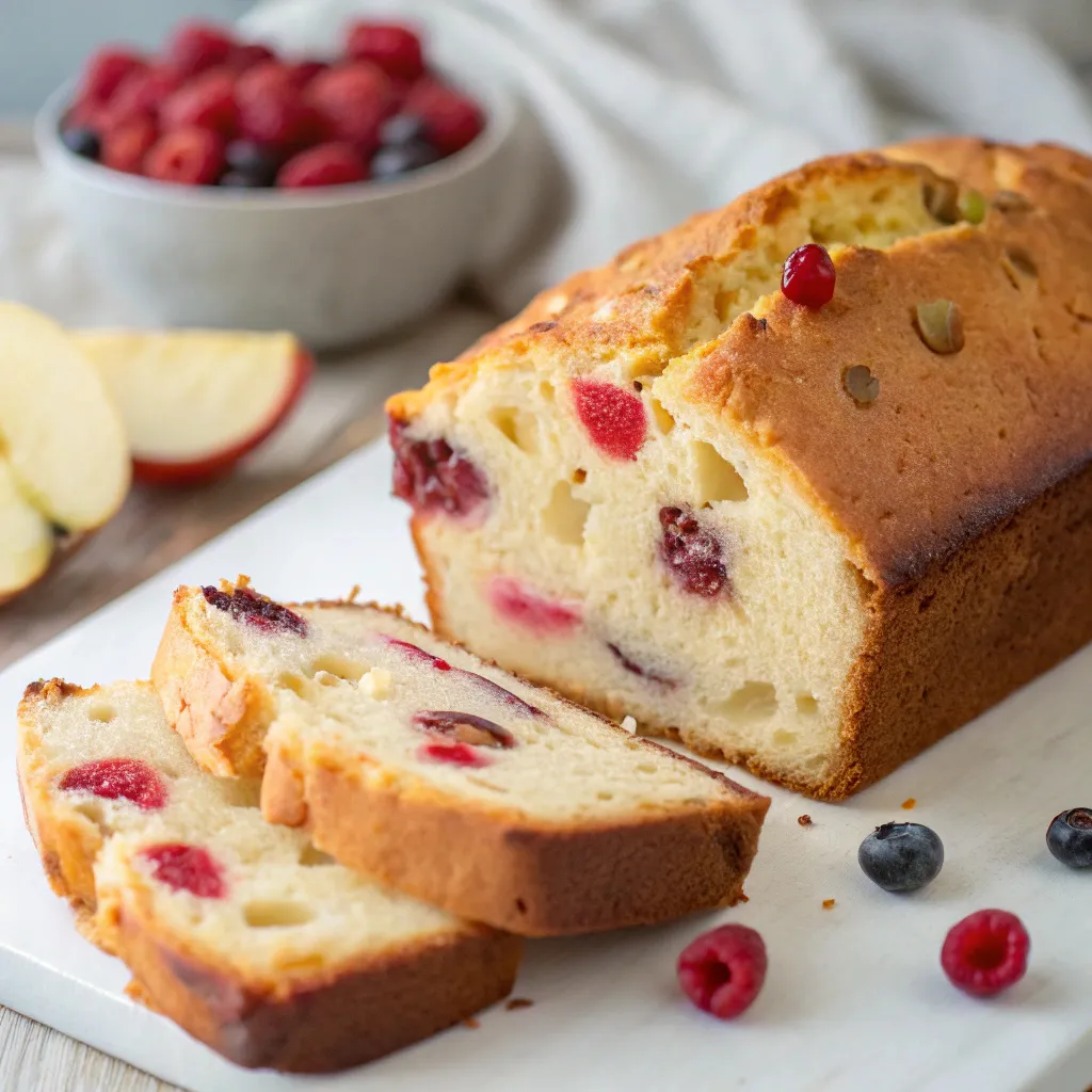 Light Fruit Cake Recipe