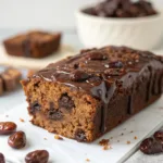 Mocha Date Loaf Cake