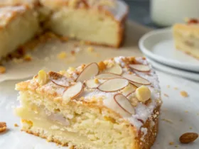 Moist Almond Ricotta Cake