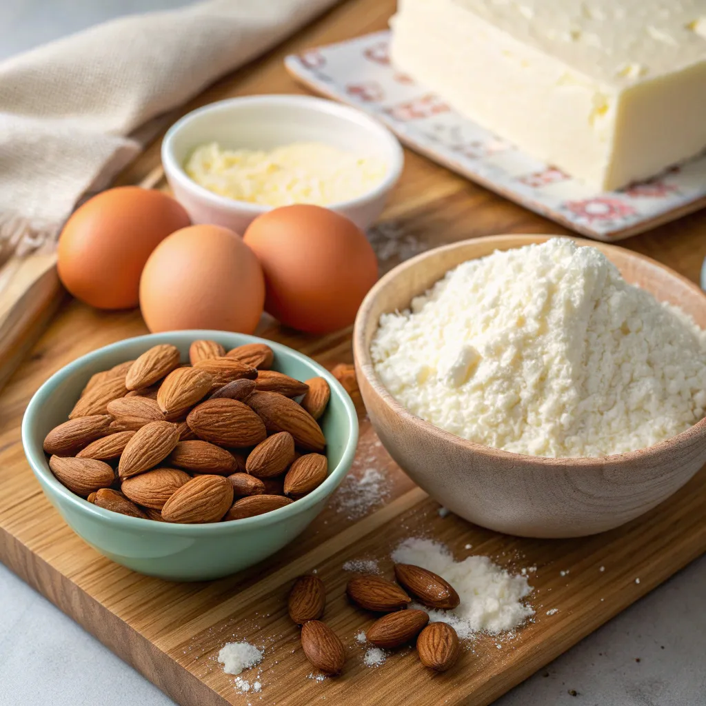 Moist Almond Ricotta Cake