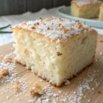 Moist Coconut Puff-Puff Cake