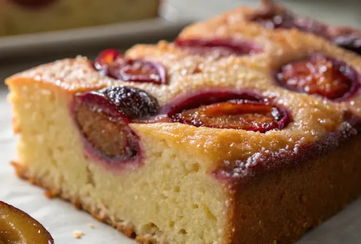 Moist Plum Cake