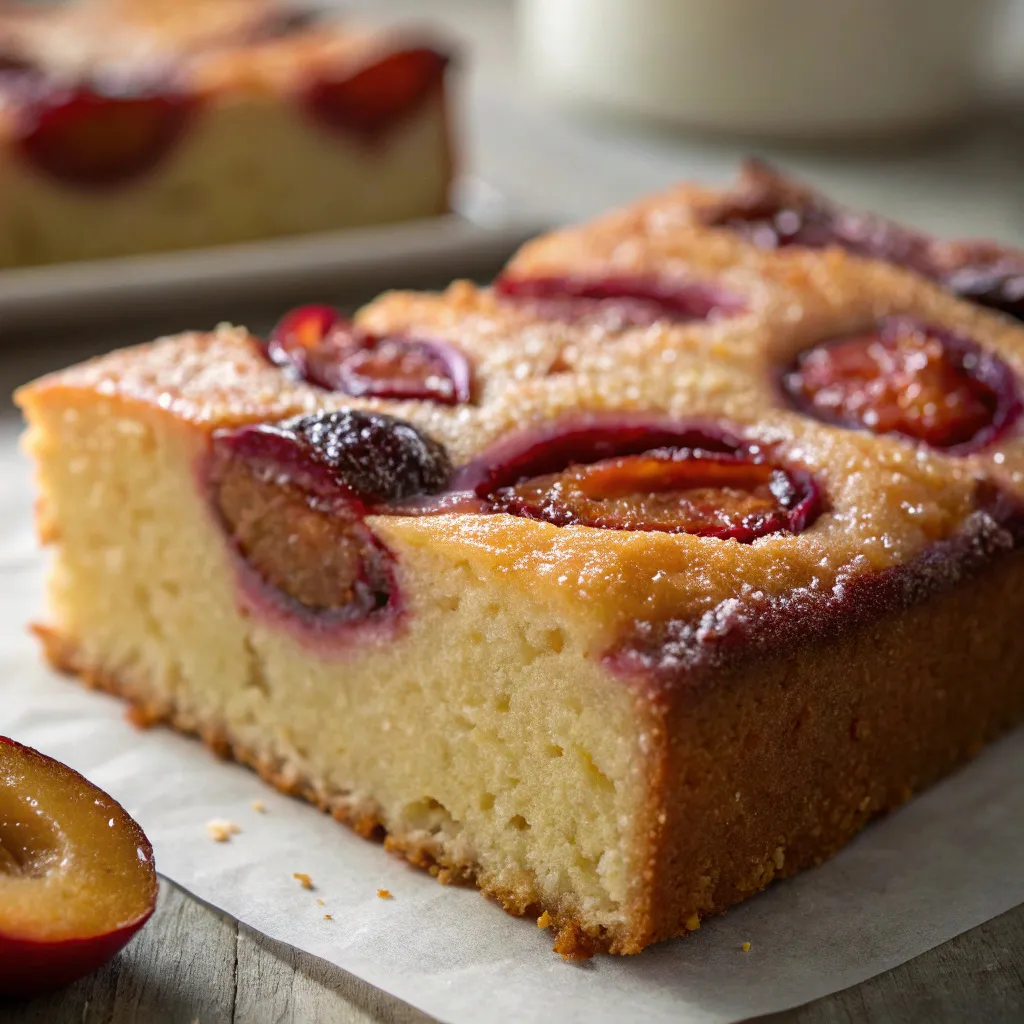 Moist Plum Cake