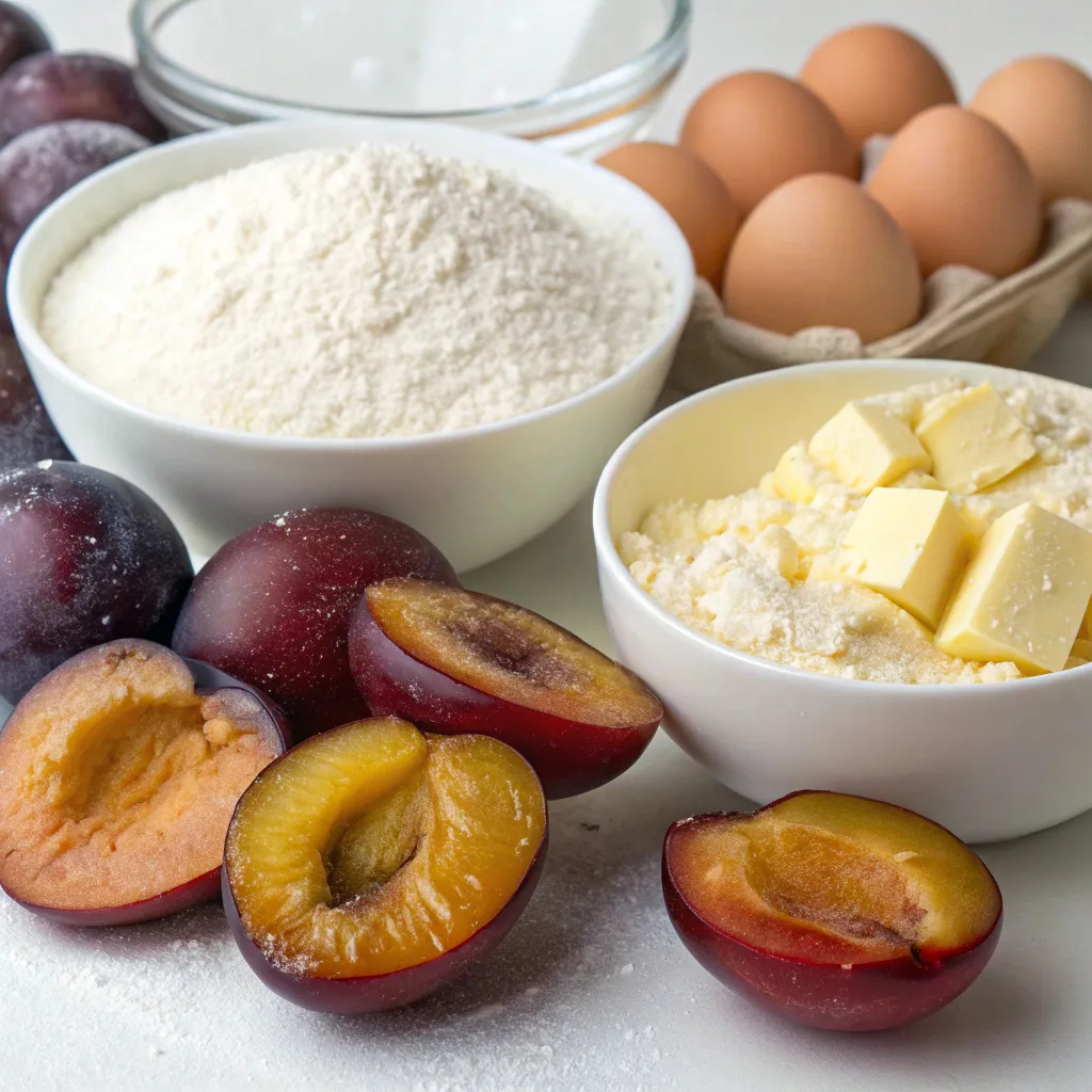 Moist Plum Cake
