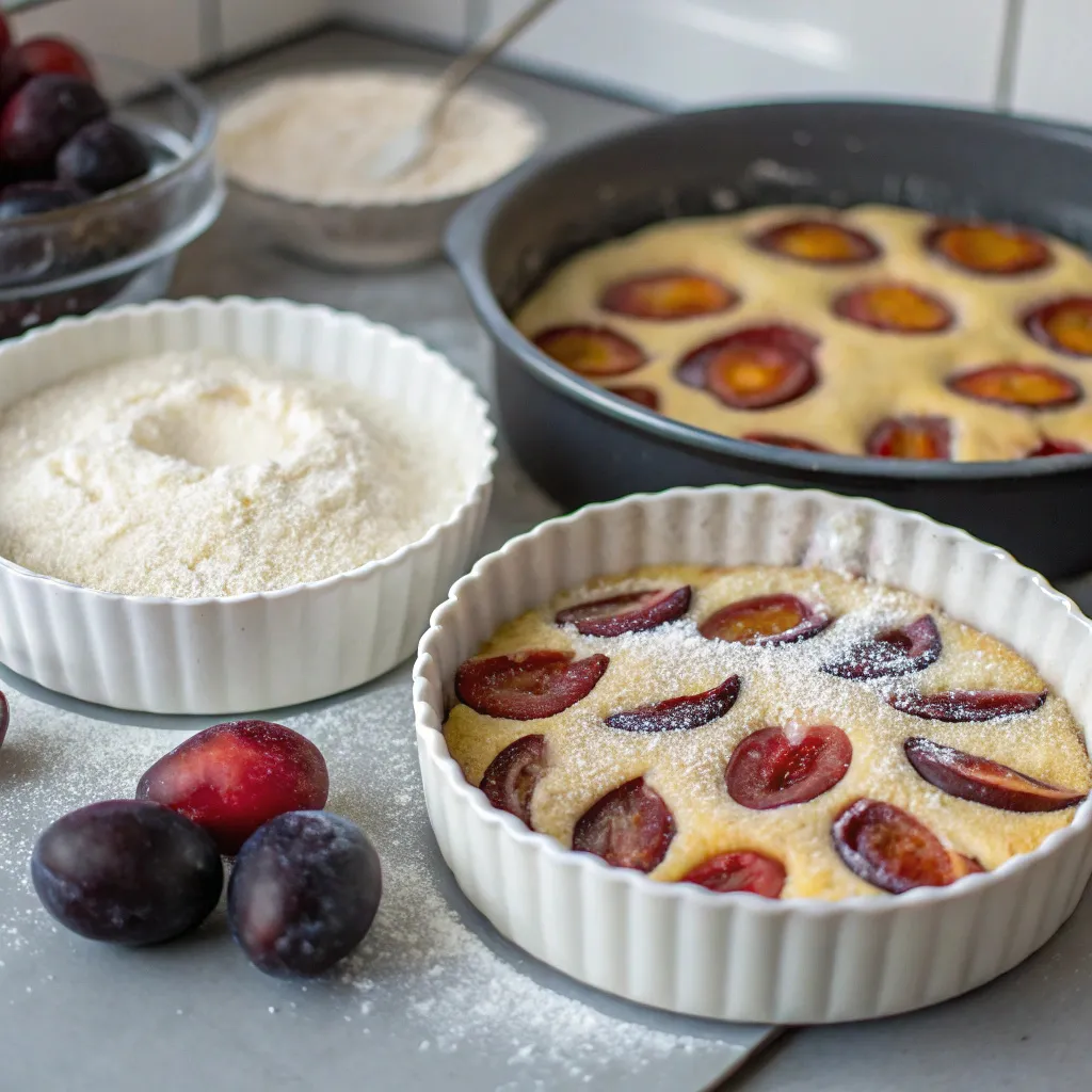 Moist Plum Cake