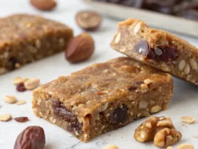 No-Bake Date Nut Energy Bars