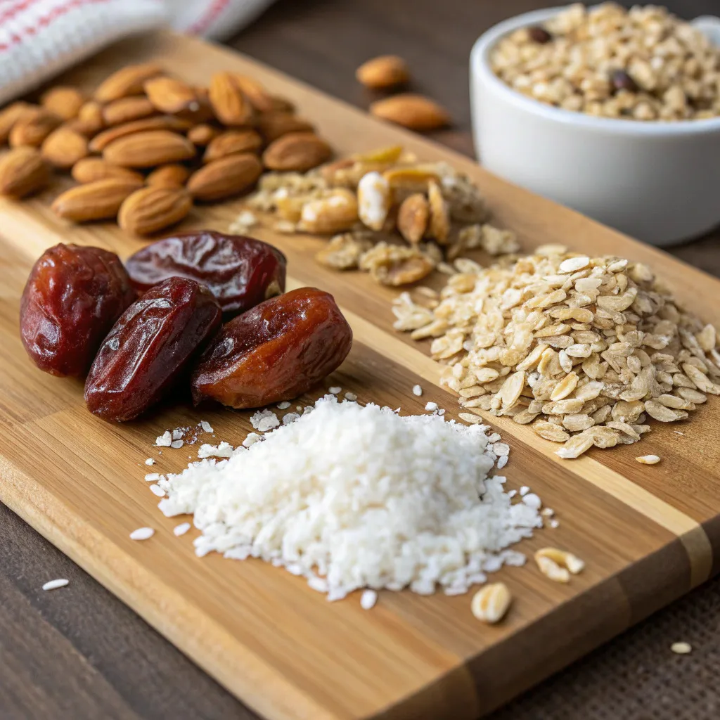 No-Bake Date Nut Energy Bars