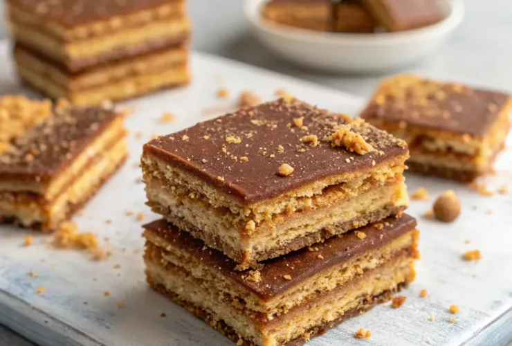 No-Bake Marie Biscuit Squares