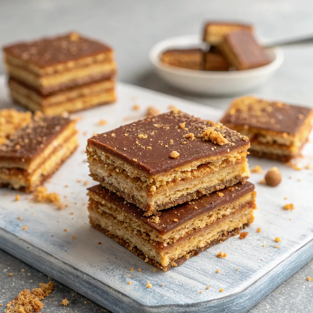 No-Bake Marie Biscuit Squares