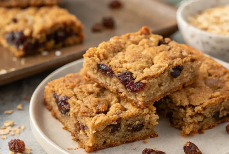 Oatmeal Raisin Cookie Bars