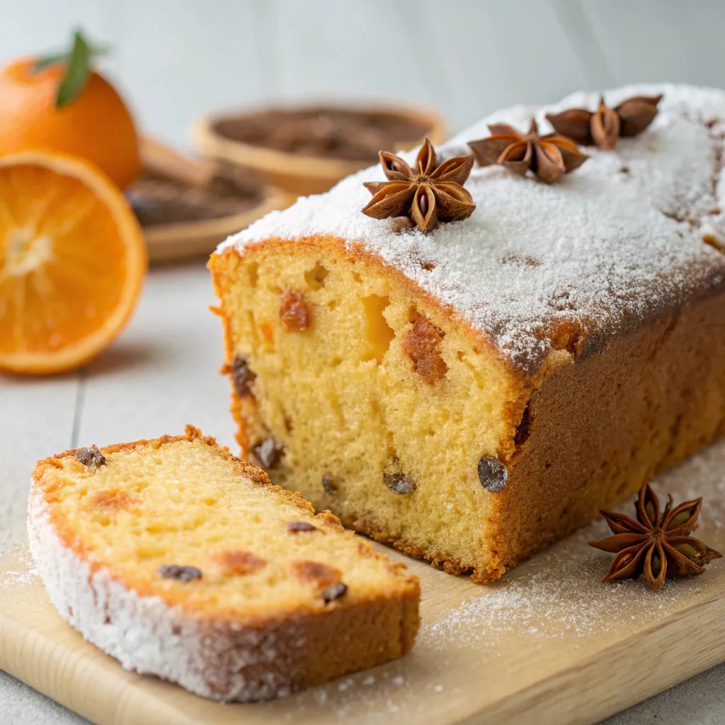 Orange & Clove Loaf Cake