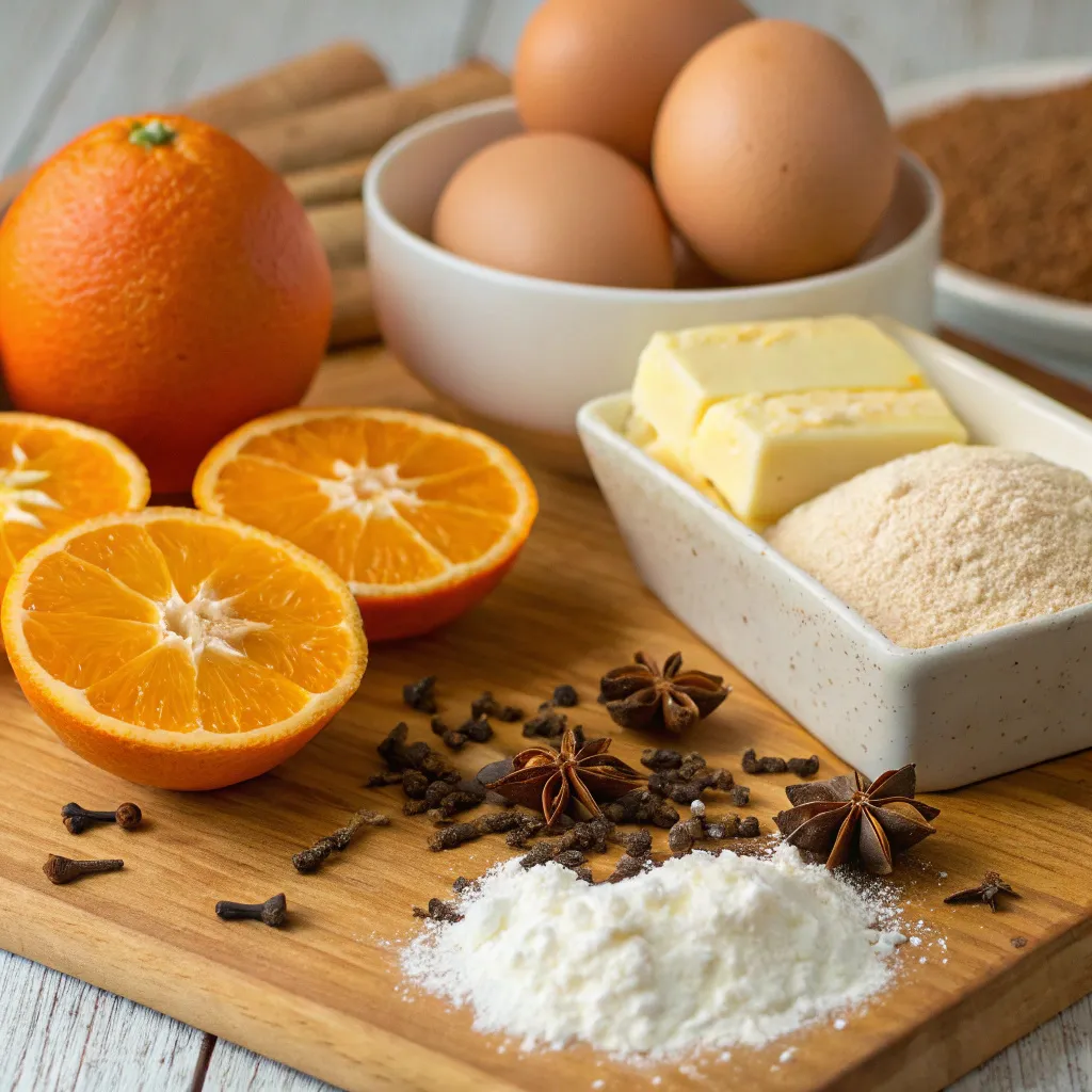 Orange & Clove Loaf Cake