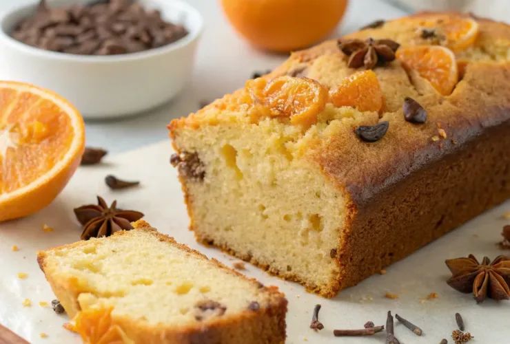 Orange and Clove Loaf Cake