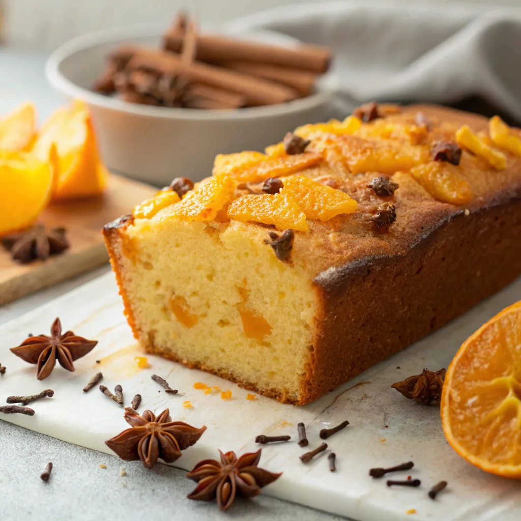 Orange and Clove Loaf Cake