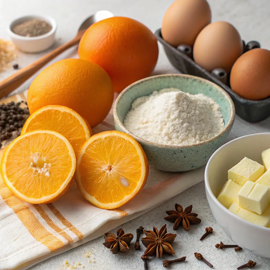 Orange and Clove Loaf Cake