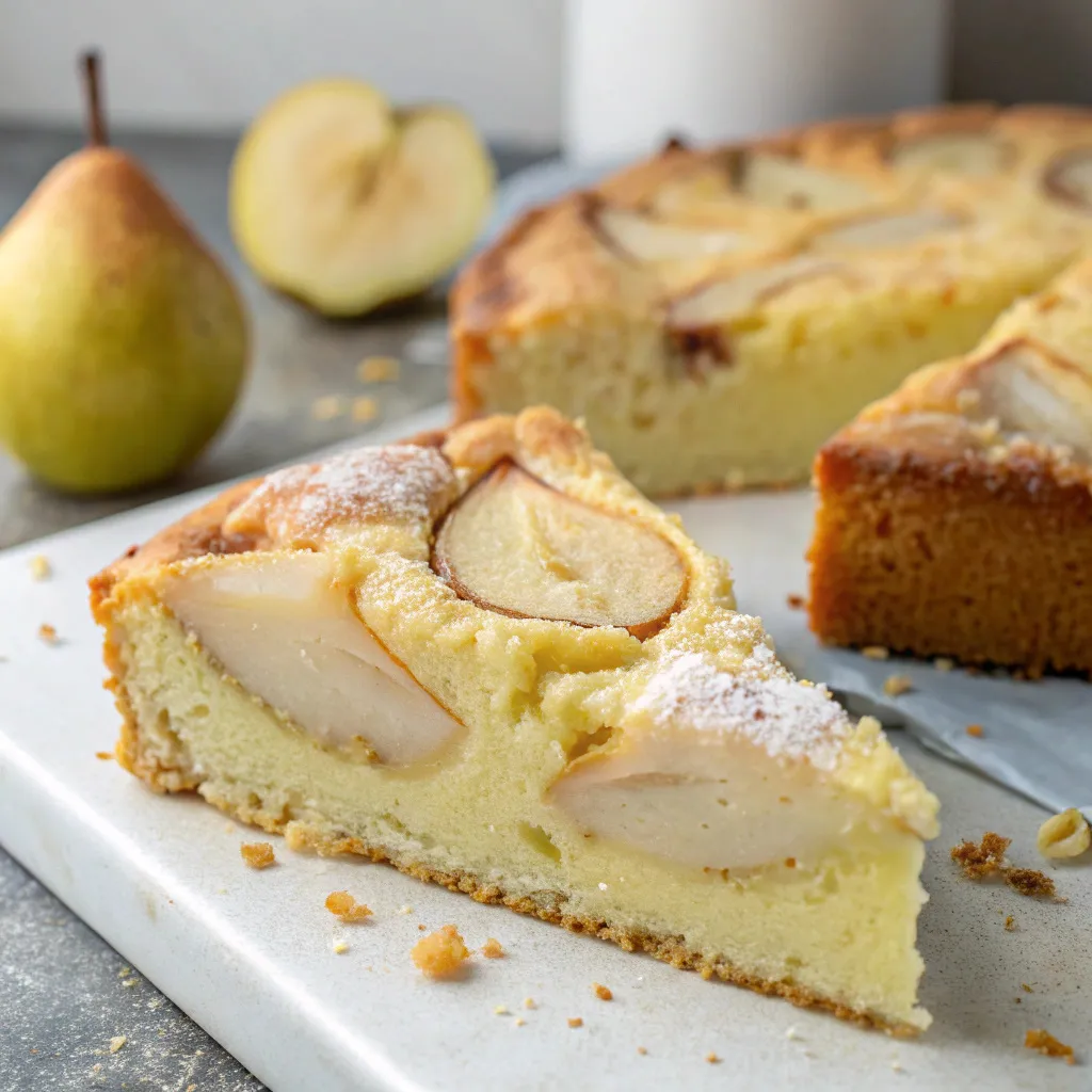 Pear Yogurt Cake