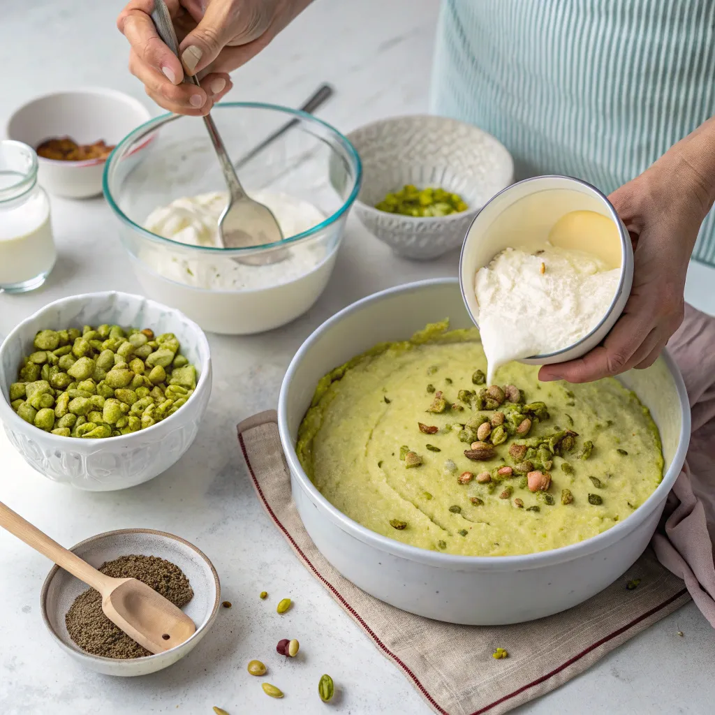 Pistachio Yogurt Cake