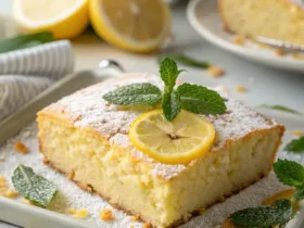 Protein-Packed Greek Yogurt Lemon Cake