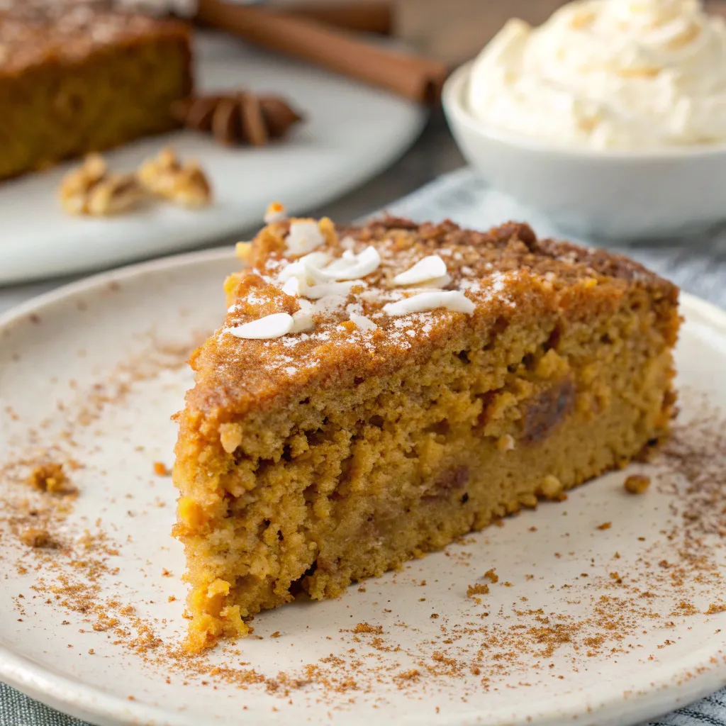 Pumpkin Coconut Cake