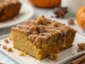 Pumpkin Coffee Cake
