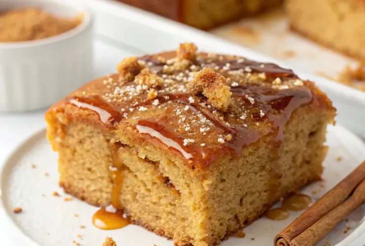 Sweet Potato Honey Bun Cake